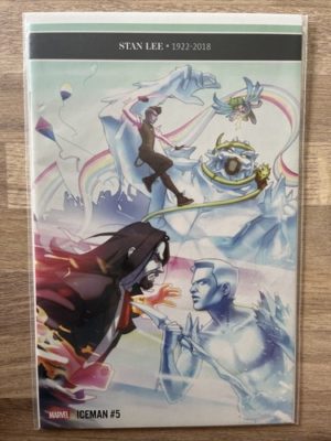 Marvel Comics Iceman #5 Stan Lee Tribute