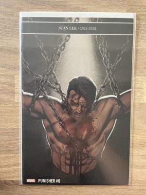Marvel Comics Punisher #6 Stan Lee Tribute