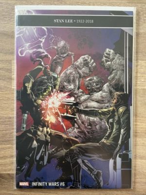 Marvel Comics Infinity Wars #6 Stan Lee Tribute Lovely Condition