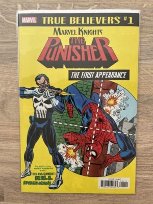 Marvel Comics Marvel Knights The Punisher The First Appearance True Believers #1
