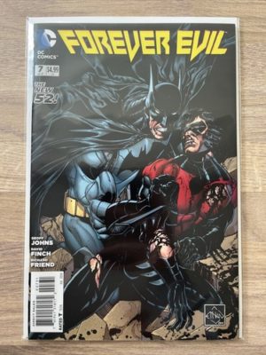 DC Comics Forever evil #7 2014 Third print villain variant 1:25
