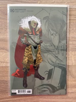 DC Comics Batman #93 Jimenez Variant