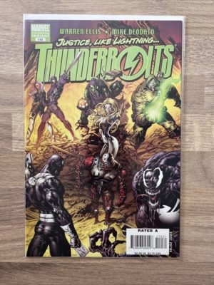 Marvel Comics Thunderbolts #110 2007 2nd Print Variant Scarce Venom