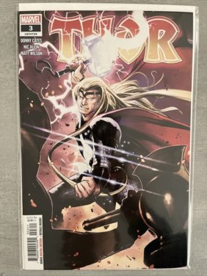 Marvel Comics Thor #3 2020 Cates LGY#729
