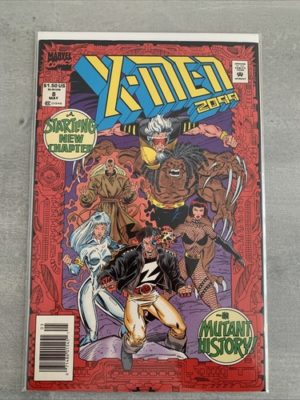 Marvel Comics X-Men 2099 #8 Scarce Newsstand Variant With TC 1993