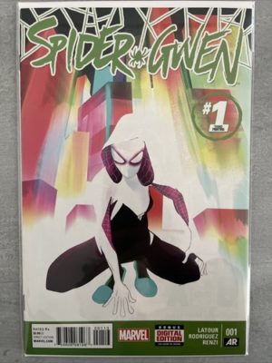 Marvel Comics Spider Gwen #1 2015 Scarce Third Printing Variant