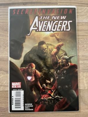 Marvel Comics The New Avengers #40 2008 1st Appearance Skull Queen Veranke Key