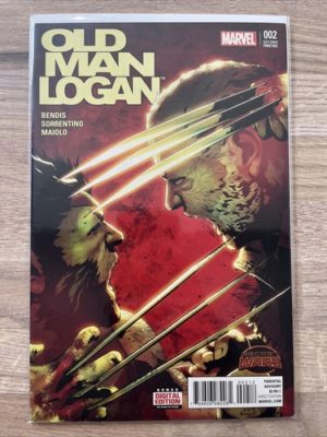 Marvel Comics Old Man Logan #2 2015 Very Scarce Second Print Variant