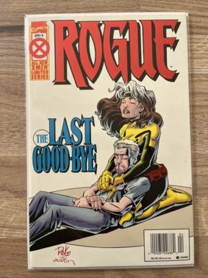 Marvel Comics Rogue #4 1995 Very Rare Newsstand Variant