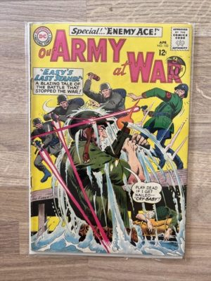 DC Comics Our Army At War #153 1965 Silver Age