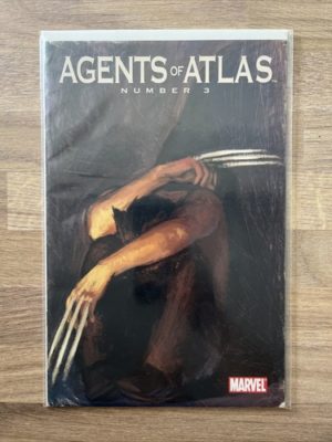 Marvel Comics Agents Of Atlas #3 Wolverine Art Variant 1:10