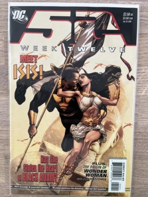 DC Comics 52 Week Twelve 1st app of Isis Black Adam Key