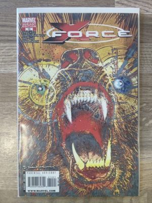 Marvel Comics X-Force #10 2009 1:10 Bill Sienkiewicz Variant