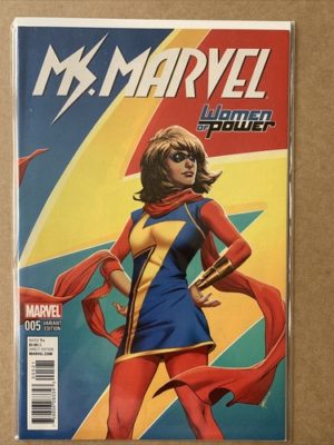 Marvel Comics Ms Marvel #5 Women Of Power Variant Stunning Cover