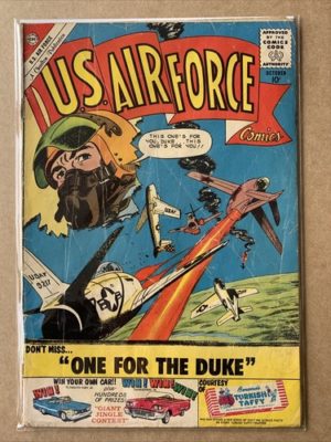 Charlton Comics U.S. Airforce #12 1960 Solid Condition