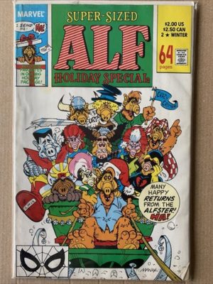 Marvel Comics Alf #2 Rare Holiday Special Lovely Condition