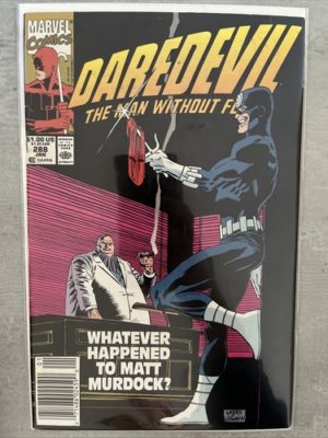 Marvel Comics Daredevil #288 1991 Newsstand Variant