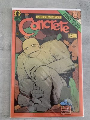 Dark horse Comics Concrete 1 Key 1st Print 1987