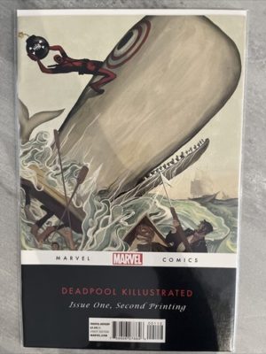 Marvel Comics Deadpool Killustrated #1 Scarce Second Printing Variant