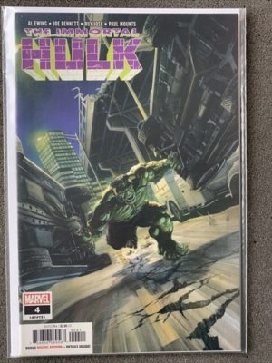 Marvel Comics The Immortal Hulk #4 LGY #721 GLovely ood Condition