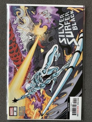 Marvel Comics Silver Surfer Black #2 Second Printing Lovely Condition