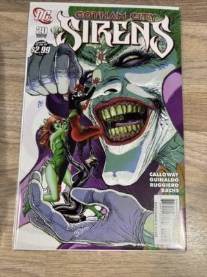 DC Comics Gotham City Sirens #20 Harley Quinn Poison Ivy Catwoman 2011 Joker