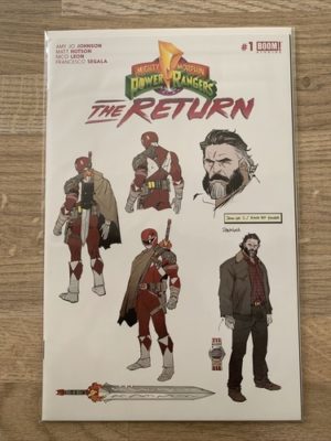 Boom Comics Mighty Morphan Power Rangers #1 2024 2nd Print Variant Scarce