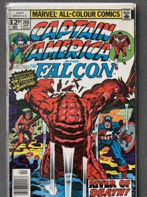 Marvel Comics Captain America #208 key 1st Arnim Zola App Bronze Age