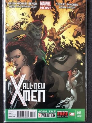 Marvel Comics All New X-Men #5 Rare Third Print Immonen Variant