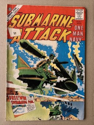 DC Comics Submarine Attack #29 1961 Silver Age Solid Condition