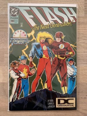 DC Comics Flash #98 Very Scarce DC Universe Logo 1995