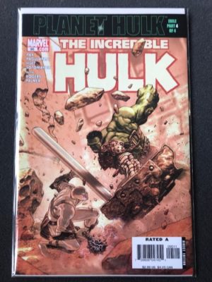 Marvel Comics The Incredible Hulk Planet Hulk #95 Key Issue Lovely Condition