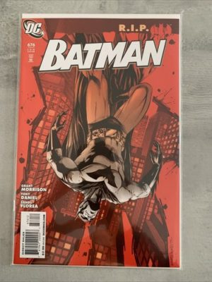 DC Comics RIP Batman #676 Very Rare 2nd Print Variant 2008