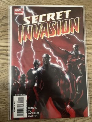 Marvel Comics Secret Invasion #1 2008 Dell’otto Cover