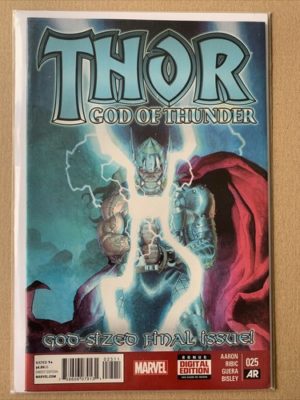Marvel Comics Thor God of Thunder #25 Gorr & Jane Foster Cameo Key