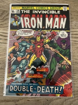 Marvel Comics The Invincible Iron Man #58 Bronze Age