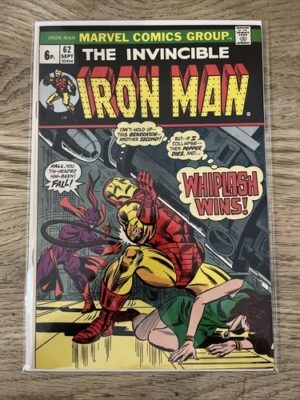 Marvel Comics The Invincible Iron Man #62 Bronze Age 1973