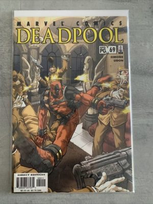 Marvel Comics Deadpool #69 Very Scarce Final Issue 2002