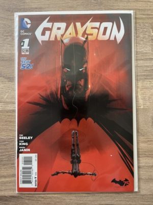 DC Comics Grayson #1 2014 Jock Variant Second Print