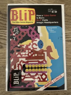 Marvel Comics Blip Video Game Magazine #6 1983 Bronze Age
