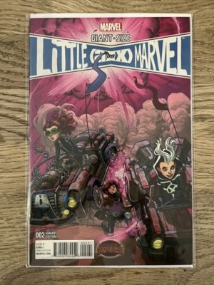 Marvel Comics Giant Size AvsX Little Marvel #2 Scarce AVX Bradshaw Variant 2015