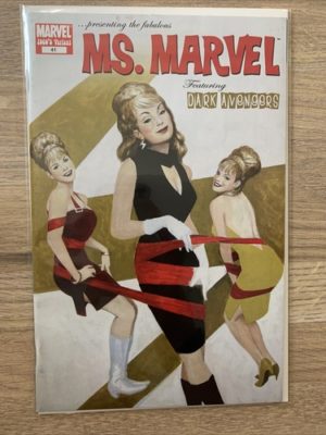 Marvel Comics Ms Marvel #41 1960s Decade Variant Retro 2009
