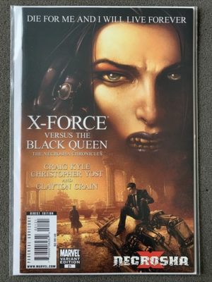 Marvel Comics X-Force #21 UBER Rare Crain Cover Variant