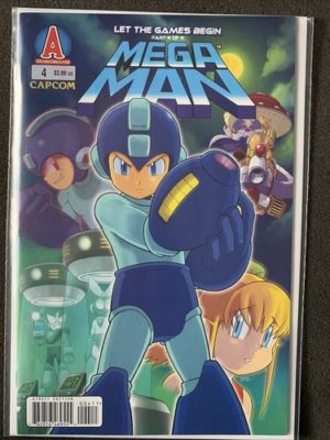 Archie Comics Mega Man #4 Very Rare Lovely Condition