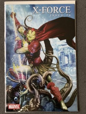 Marvel Comics X-Force #26 Greg Horn Variant Lovely Condition