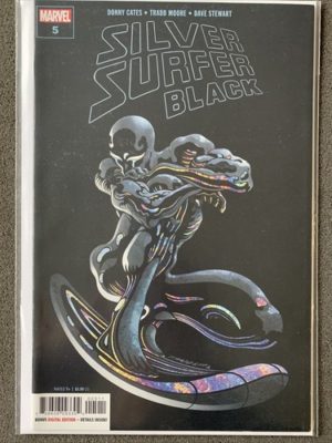 Marvel Comics Silver Surfer Black #5 Cates Lovely Condition