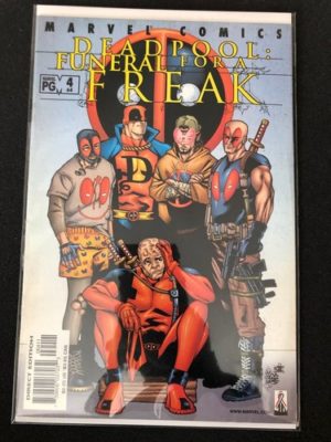 Marvel Comics Deadpool Funeral For A Freak #64 Lovely Condition