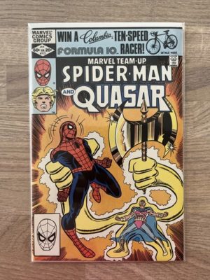 Marvel Comics Marvel Team Up Spider-Man And Quasar #113 1981 Bronze Age