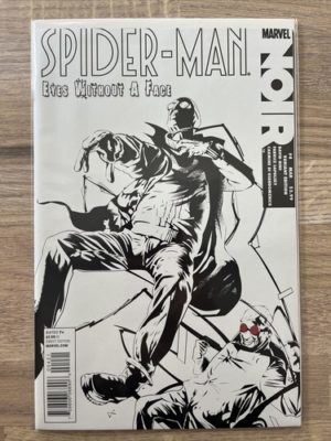Marvel Comics Spider-Man Eyes Without A Face #4 2009 Black And White Variant