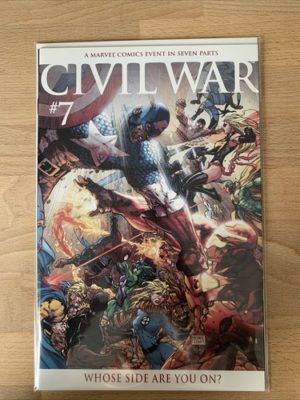 Marvel Comics Civil War #7 2006 1:15 Michael Turner Variant